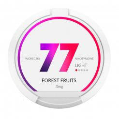 Nicotine pouches 77 Forest Fruits extra light