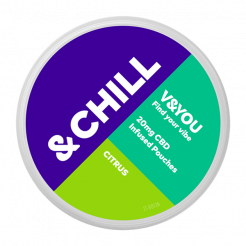 Nicopods V&You &CHILL Citrus CBD 20 mg-sachet
