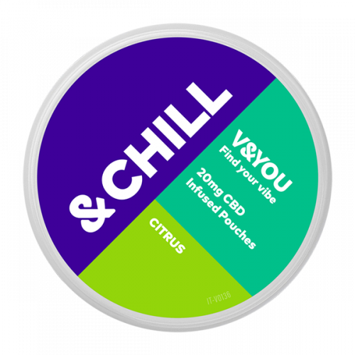 &CHILL Citrus CBD 20 mg-sachet &CHILL Citrus CBD 20 mg-sachet