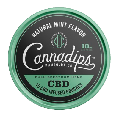 Cannadips Natural Mint CBD 10 mg