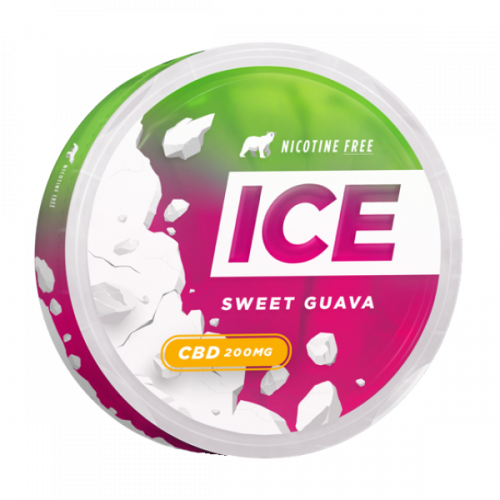 Nicotine pouches ICE Sweet Guava 200mg CBD