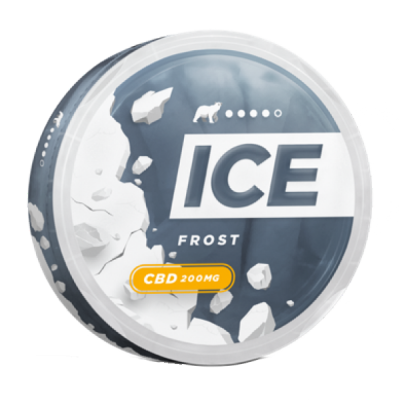 ICE Frost 9mg de nicotine/sachet et 10mg de cbd/sachet
