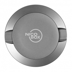 Boite de transport Nicobox pour nicotine pouches en aluminium