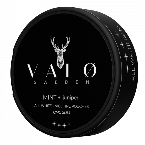 Snus sans tabac VALO Mint + Juniper strong