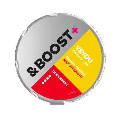 Nicopods V&You &BOOST+ Cool Berry 15mg/pouch