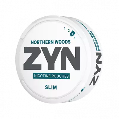 all white snus ZYN Northern Woods 9,6 mg/sachet