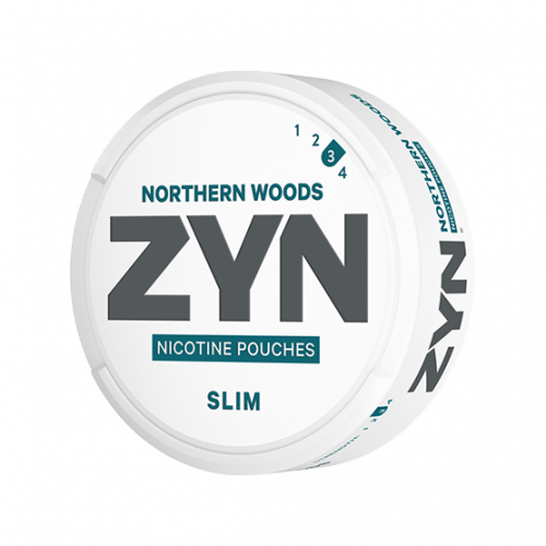 all white snus ZYN Northern Woods 9,6 mg/sachet