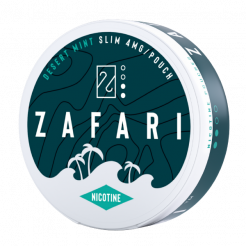 Nicotine pouches ZAFARI Desert Mint Light 4 mg