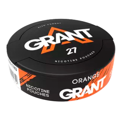 nicotine pouches grant orange x strong 11 mg