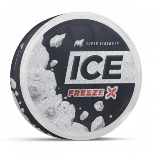 NICOTINE POUCHES ICE Freeze X X-Strong 17,5 mg