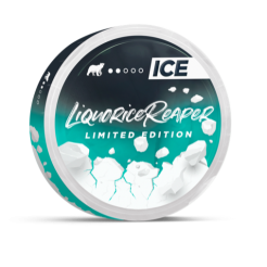 nicotine pouches ICE liquorice reaper light 4 mg