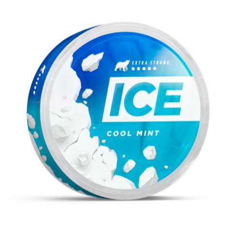 nicotine pouches ICE cool mint x-strong 12mg