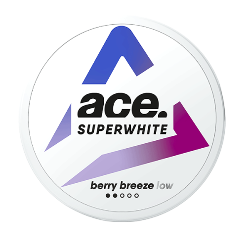 Nicotine pouches ACE Berry Breeze Light 4 mg