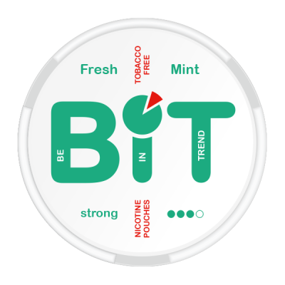 Snus sans tabac WHITE SERIES BIT Fresh Mint 13mg/sachet