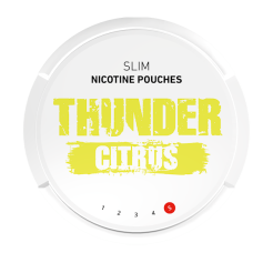 nicotine pouches THUNDER Citrus Strong 10,4 mg