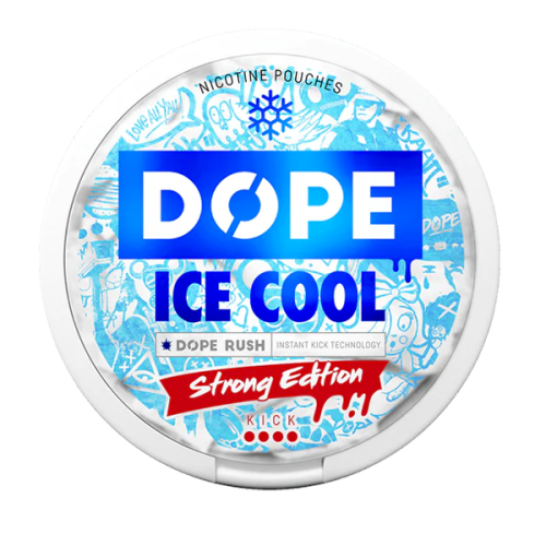 nicotine pouches dope ice cool x-strong 11,2 mg