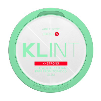 nicotine pouches KLINT Apple Mint X-Strong 14 mg