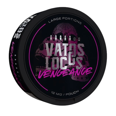 nicotine pouches VATOS LOCOS Vengeance X-Strong 12mg