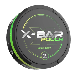 nicotine pouches X-BAR Apple Mint Strong 9 mg