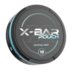 nicotine pouches X-BAR Crystal Mint X-Strong 18 mg