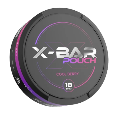 nicotine pouches X-BAR Cool Berry X-Strong 18 mg