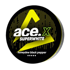 snus ACE Honeydew Black Pepper Strong 8 mg sans tabac