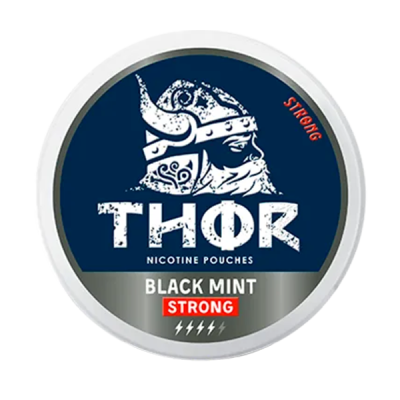 snus thor Black Mint Strong 9,5 mg