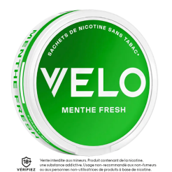 nicotine pouches VELO Menthe Fresh Mini Light 4 mg