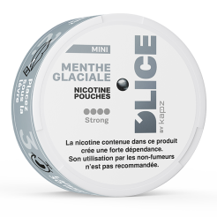 nicotine pouches D'LICE menthe glaciale Strong 12 mg