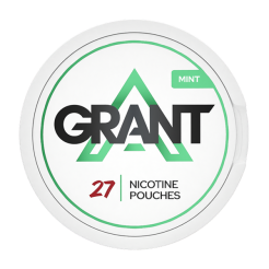 nicotine pouches grant mint Light 4 mg