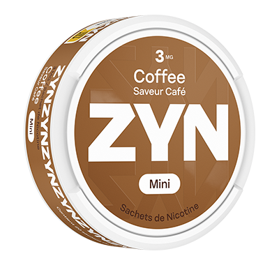 Snus ZYN Café Light 3 mg sans tabac Snus ZYN Café Light 3 mg sans tabac