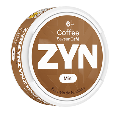 Snus ZYN Café Medium 6 mg sans tabac Snus ZYN Café Medium 6 mg sans tabac