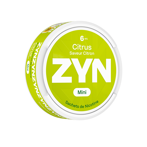 Snus ZYN Citron Medium 6 mg sans tabac Snus ZYN Citron Medium 6 mg sans tabac
