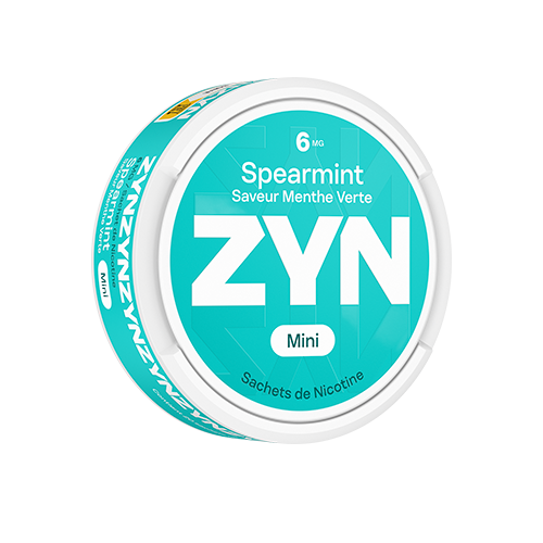 Snus ZYN Menthe Verte Medium 6 mg sans tabac Snus ZYN Menthe Verte Medium 6 mg sans tabac