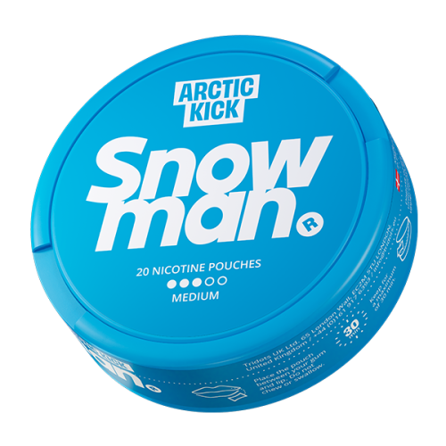 nicotine pouches snowman Arctic Kick Strong 9 mg nicotine pouches snowman Arctic Kick Strong 9 mg