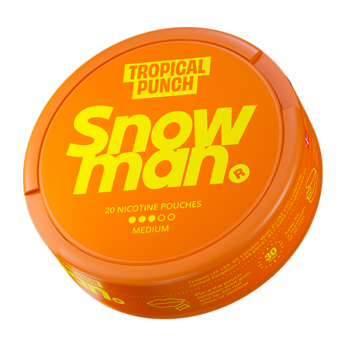 nicotine pouches snowman Tropical Punch Strong 9 mg nicotine pouches snowman Tropical Punch Strong 9 mg