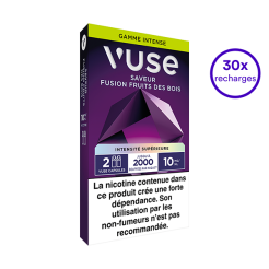 Pack VUSE Fruits des bois 30 recharges 10 mg/mL