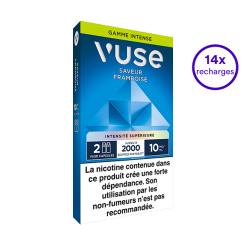 Pack VUSE Framboise 14 recharges 10 mg/mL