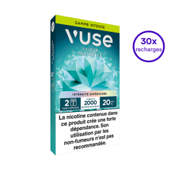 Pack VUSE Menthe Ice 30 recharges 20 mg/mL