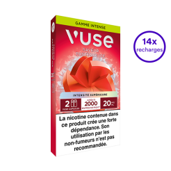 Pack VUSE Pastèque Ice 14 recharges 20 mg/mL