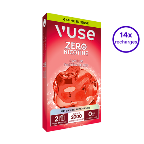 Pack VUSE Pastèque Ice 14 recharges 0 mg/mL