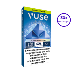 Pack VUSE Myrtille Ice 30 recharges 6 mg/mL