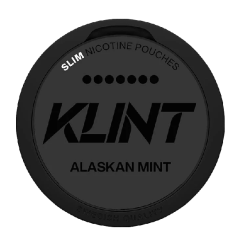 nicotine pouches KLINT Alaskan Mint X-Strong 21 mg