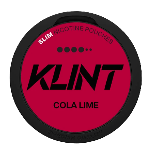 nicotine pouches KLINT klint Cola Lime X-Strong 11,2 mg nicotine pouches KLINT klint Cola Lime X-Strong 11,2 mg