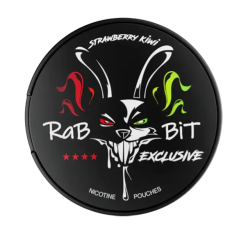 Snus sans tabac RaBBiT Strawberry Kiwi Strong 10,4 mg
