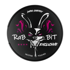 Snus sans tabac RaBBiT Dark Cherry Strong 10,4 mg