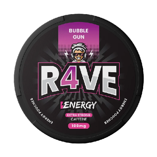 energy pouches R4VE Bubble Gun 100 mg