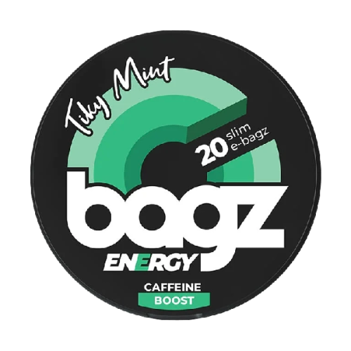energy pouches bagz Tiky Mint 80 mg