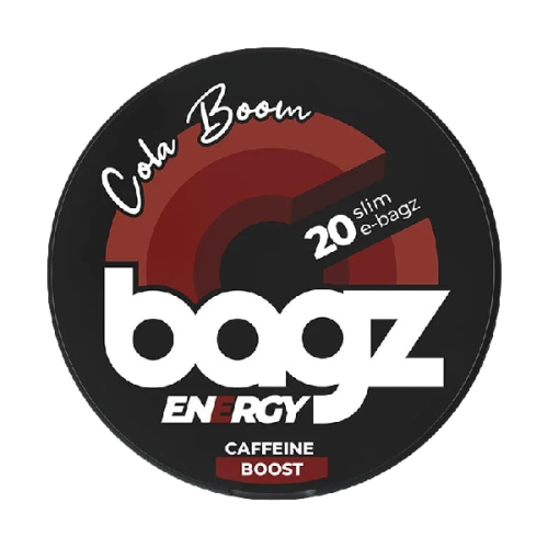 energy pouches bagz Cola Boom 80 mg