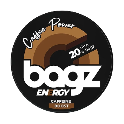 energy pouches bagz Caffee Power 100 mg